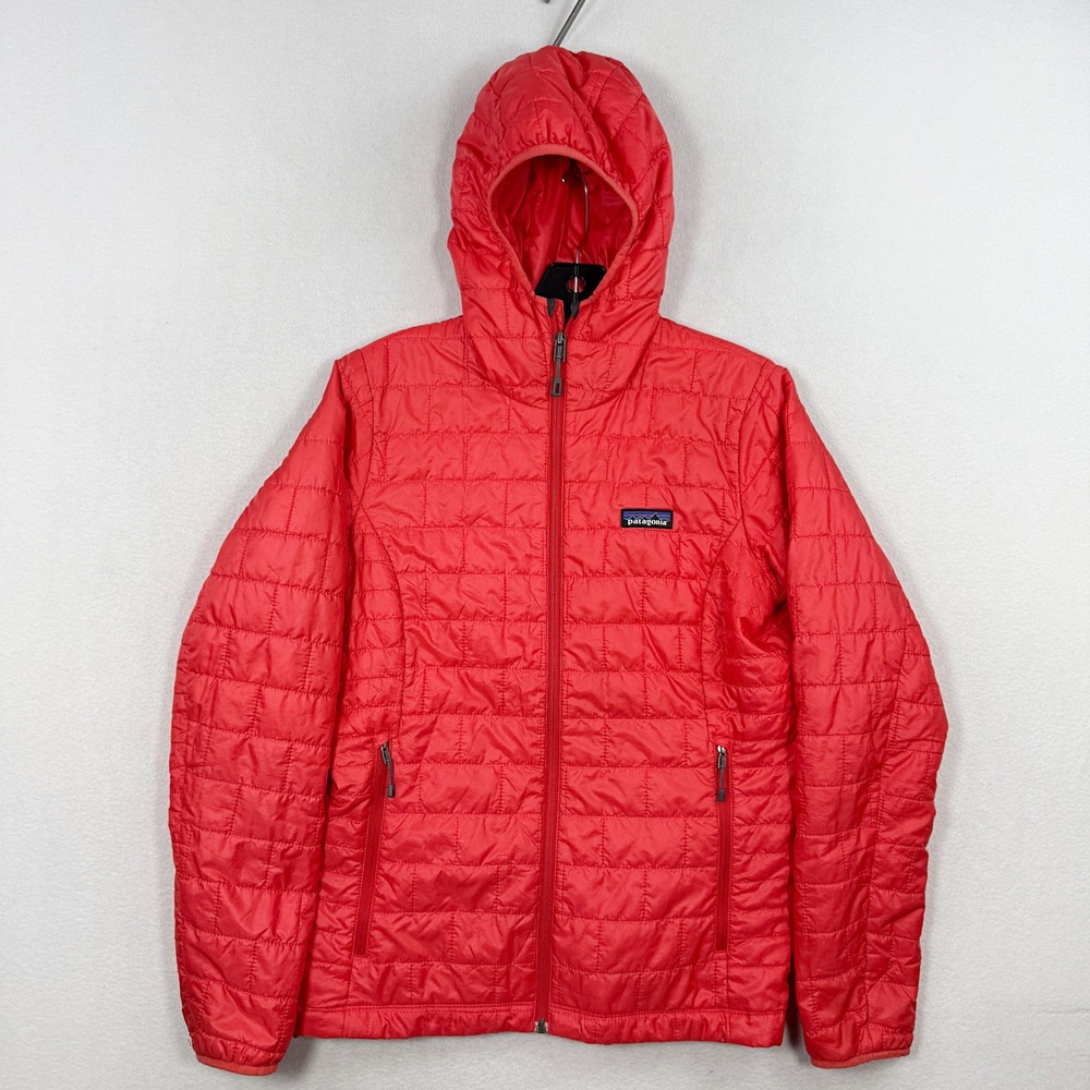 Patagonia Nano Puff Hoody 'Vibrant Red' / Size S Womens / 84227